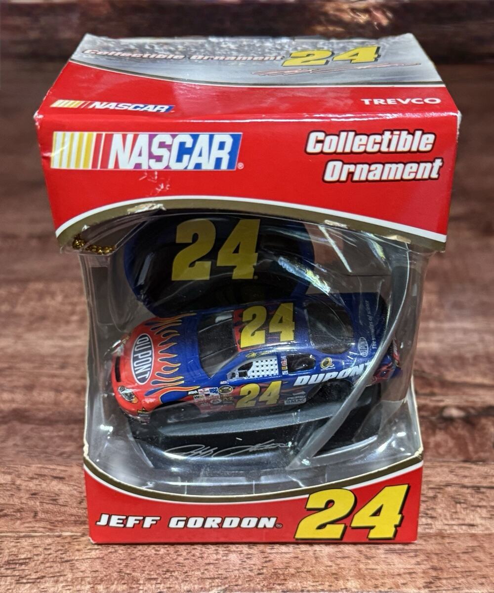 Vintage Nascar Jeff Gordon #24 Collectible Ornament Christmas